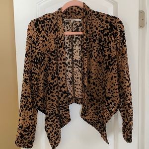 Black and Brown Shrug/coverup